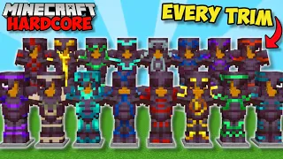 I Found EVERY ARMOR TRIM in Minecraft Hardcore (#82)