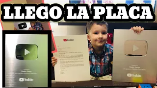 YA LLEGÓ! PLACA de PLATA de YouTube - ¡La Sorpresa de MI VIDA! #youtubecreatorawards