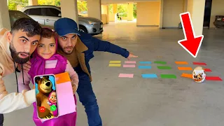 تحدي المكعب والالوان مع ماشا والدب وبودي... شوف شو صار بالاخير...[[ ايمن تيوبر...