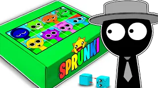 ¡CAJA MISTERIOSA SPRUNKIS! 🎁 Figura de MR. BLACK, FUN BOT, RADDY y más