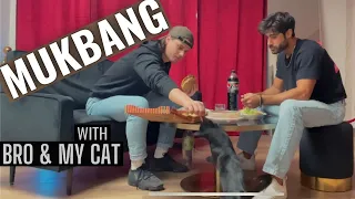 Eat with me and my brother MUKBANG | Merayad