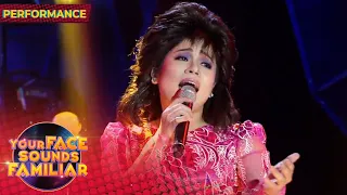 Klarisse De Guzman as Sharon Cuneta | Sana’y Wala Nang Wakas | Your Face Sounds Familiar 2021