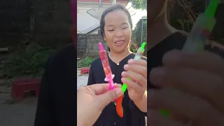 kumpulan shorts eskrim ice cream part 91 bagi bagi permen suntikan dapat alat suntik asli