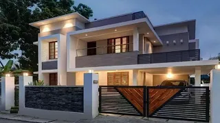Cute Modern Contemporary Style House 1000 Square feet 15 Lakh