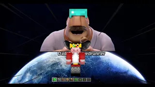 Technoblade Challenges Dad The Speedrunner
