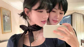 [Tokyo vlog • 01 ]엄마랑 단둘이 도쿄 • 첫번째 기록 | 도쿄의 저녁 길거리, 오모테산도