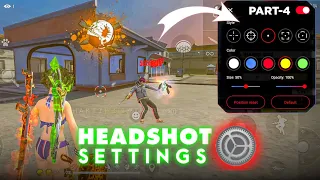 Free fire HEADSHOT settings // Free Fire new HEADSHOT settings