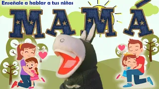 Mis primeras palabras - La Familia - Como enseñarle a hablar a los niños - Burrikiki