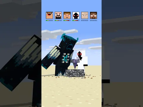 Who Will Prevail in Bedrock Nailing? - Minecraft Animation #shorts