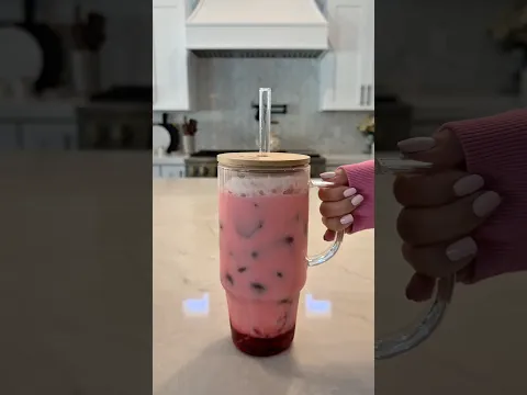 Loaded Strawberry Milk 🍓 #trufrupartner #chocolate #yum #drink #asmr #restock #viral #shorts #fyp