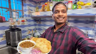 aaj maine banaye CHOLE BHATURE...😋