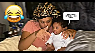 OLIVIA HAVE US UP ALL NIGHT WATCHING HER MOM BLOCKING ME