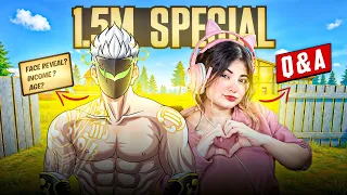 1.5M Special QnA – My GF, Income & Secrets Revealed 😱