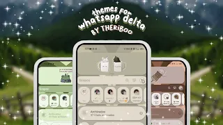 🏡 ˓  ⊹ whatsapp delta themes | @theriboo ˚. ּ 🪵 ֪