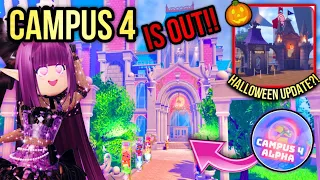 Royale High CAMPUS 4 IS OUT!! Showing ALL SECRETS YOU MUST KNOW🤫 (Roblox)