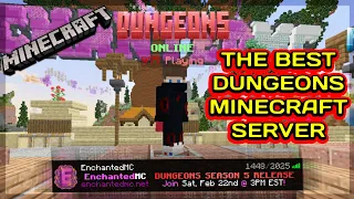 The Best DUNGEONS TYCOON Server For Minecraft Java/Bedrock