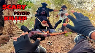 SCARY PSYCHO KILLER VS  PARKOUR POV