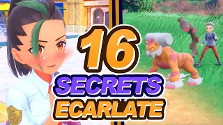 16 SECRETS et ASTUCES dans POKÉMON ÉCARLATE et VIOLET
