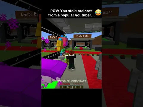 The ULTIMATE Minecraft Brainrot Experience! 🤣 #minecraft #brainrot #youtubeshorts #shortsviral