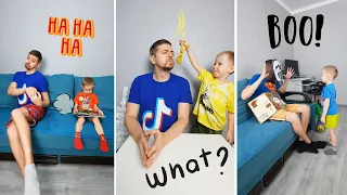 Best Funny Tiktok videos Compilation Part 4 by DADDYSON show #shorts