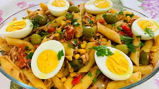 Massinha com Atum Receita simples Rápida Económica e Deliciosa