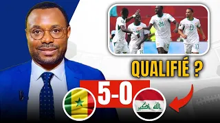 SÉNÉGAL 5-0 IRAK : CE QUI S'EST PASSÉ À LA MI-TEMPS DU SÉNÉGAL A TOUT CHANGÉ (5-0 IRAK | FRANCE 4-1)