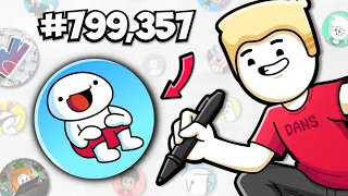 I Drew Every Single One of My Subscribers! (10M Subscriber Special)