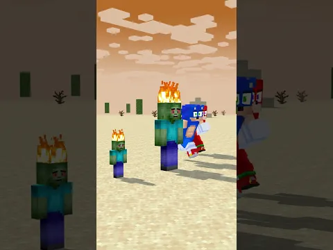 Sonic, Shadow And Knuckles Running Away From Meteor! Help Sonic? #trending #fyp #shorts