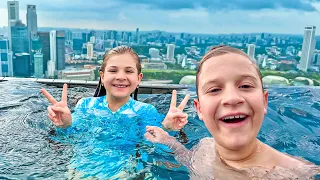 Kỳ nghỉ của gia đình Diana và Roma ở Singapore