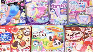 [56m] Rare & Discontinued! Making 7 Japanese DIY Candy Kits Gummy Fishing & Ooho! ASMR 🍬