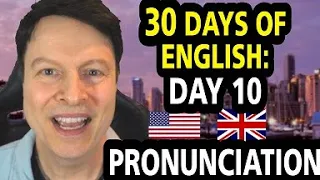 ⭐⭐⭐⭐⭐BEST pronunciation lesson EVER!!  | how to Learn English fast for 30 days | Steve Ford
