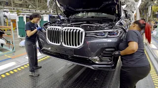 BMW X7 PRODUCTION plant in USA - this is how it is being made