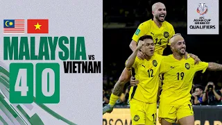Sorotan Perlawanan: Malaysia 4 - 0 Vietnam | Kelayakan Piala Asia 2027