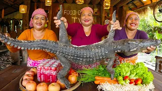 Cooking Crocodile Recipes, Stew, Soup, and Grilled Crocodile Meat Delicious Food