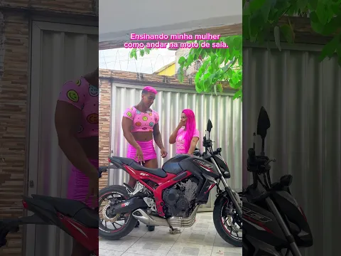 Ensinei bem, agora é a vez de vocês!👀🏍️ @mayca.brasil #entertainment #engraçado #tutorial