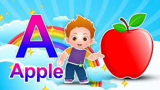A for Apple | ABC  Song | B for Ball | Kids Phonics Song | Nursery Rhymes  #KidsRelaxingTV