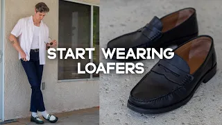 How to Style Loafers (w/ Jeans, Shorts & Dressy)