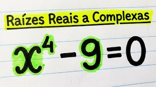 Do Real ao Imaginário: Resolvendo uma Equação do 4º Grau Passo a Passo