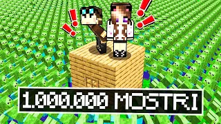 1.000.000 DI MOSTRI CONTRO LA NOSTRA CASA SU *MINECRAFT INVASIONE*