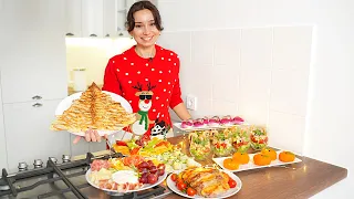 Меню на Новый Год 2026🎄 🎄 🎄 САМЫЕ вкусные, простые и красивые блюда! Новогодний стол