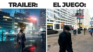 TOP 10 Tráilers de Juegos QUE NOS ENGAÑARON