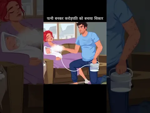 😳 “पत्नी का रूप चुराकर बना अमीर… लेकिन सच छुप नहीं पाया!” 💍 #cartoon