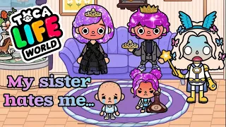 My sister hates me because i'm better 😢 Toca Boca | Toca Story