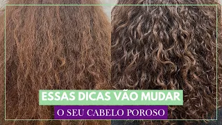 SEU CABELO VAI CONTINUAR POROSO ENQUANTO VOCÊ NÃO FIZER ISSO - Tamires Maia