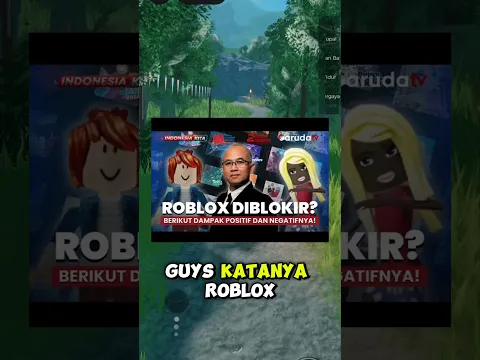 Roblox Mau Dihapus Pemerintah? 😭 #roblox #shorts