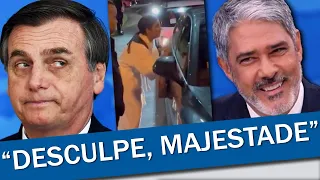 WILLIAM BONNER SE PRONUNCIA APÓS ENTREVISTAR BOLSONARO NO JORNAL NACIONAL E IGNORAR IVETE SANGALO
