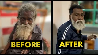 He Got SHOCKED Seeing Himself | HOMELESS TRANSFORMATION (Extreme)