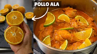 POLLO a la NARANJA Rico y Económico | Abelca