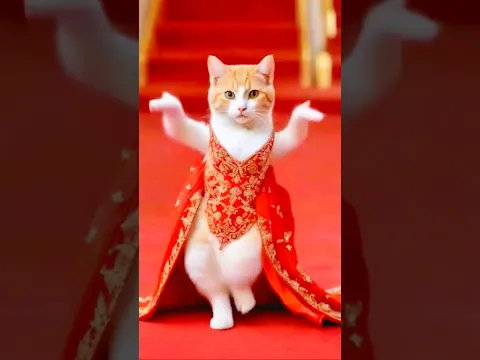 Cute Cat Dancing Video (2)😺😍 #cat #dog #dogdance #catdance