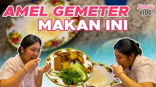 TAHAN 10 BULAN, AKHIRNYA AMEL MAKAN NASI LAGI
